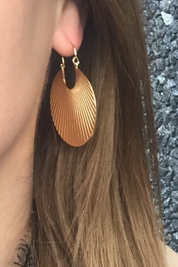 PARIS FAN SILVER | Grande | PICO øreringe med vifte