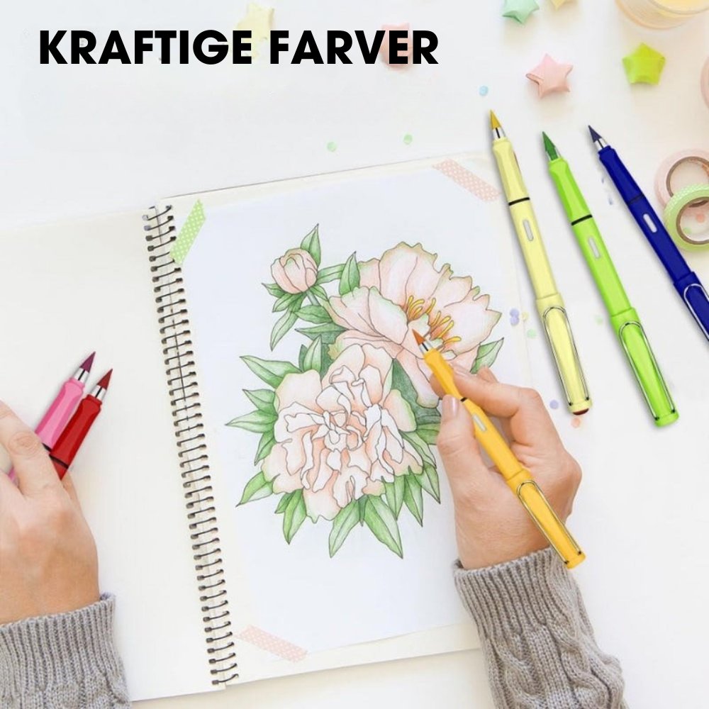 InfiPen™ - Magiske farveblyanter - Sæt med tolv blyanter