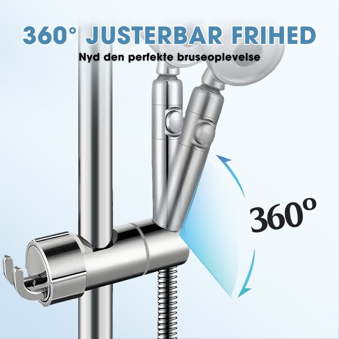 ShowerGrip™ - Brusehovedholder – monteres på 3 sekunder uden boring