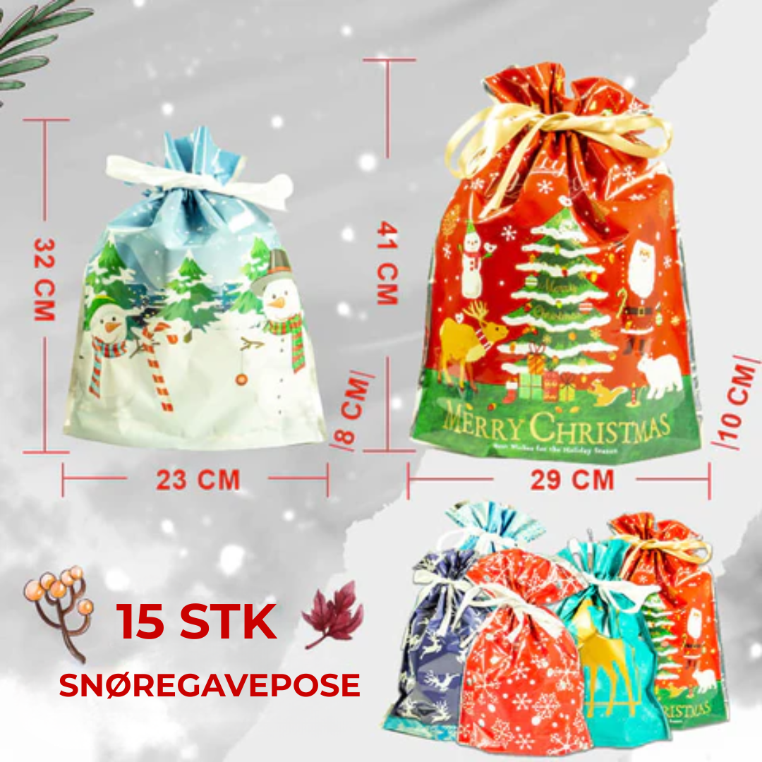 JulePoser Sæt | Pak gaver som en pro – på få sekunder! 🎁