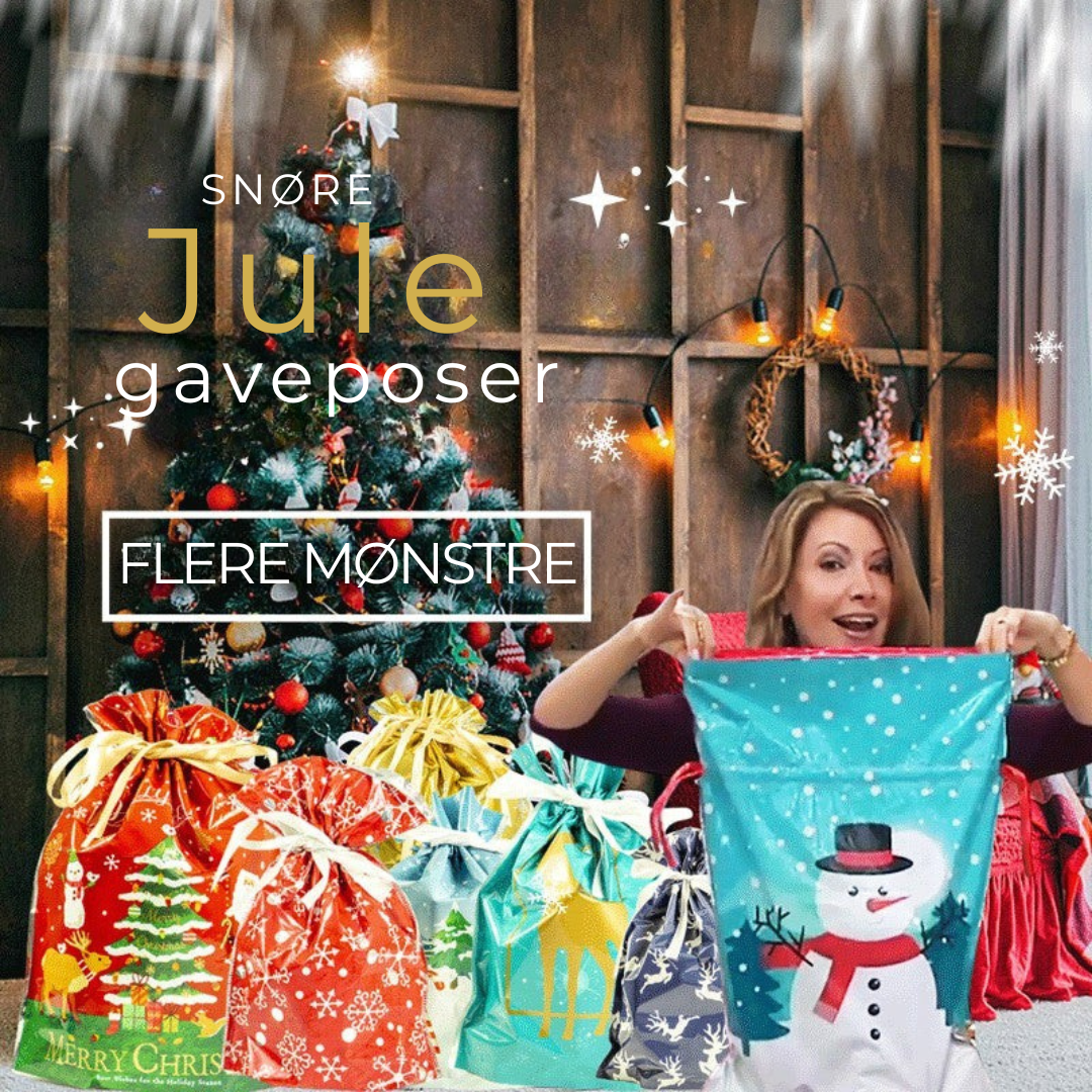 JulePoser Sæt | Pak gaver som en pro – på få sekunder! 🎁