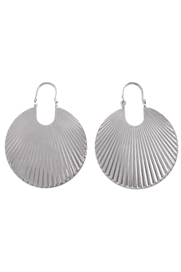 PARIS FAN SILVER | Grande | PICO øreringe med vifte