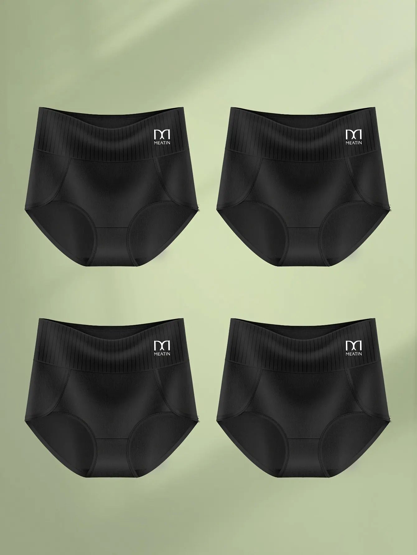 Shapelix™ | 6-pak Andet & Bekvemme Højtaljet Trusser med Mave Støtte