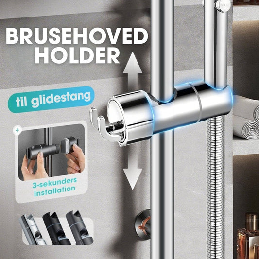 ShowerGrip™ - Brusehovedholder – monteres på 3 sekunder uden boring