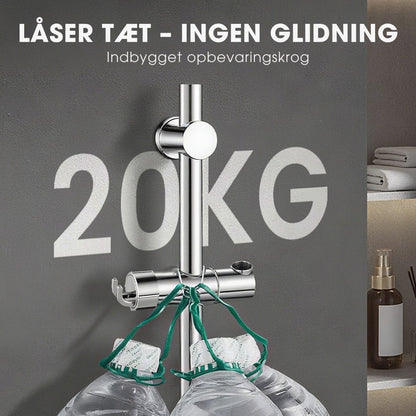 ShowerGrip™ - Brusehovedholder – monteres på 3 sekunder uden boring