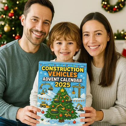 Byggekøretøjer julekalender 2025