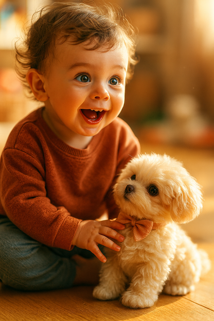 HvalpeLykke™ | Adorabelt og Problemløst Realistisk Hundehvalpelegetøj