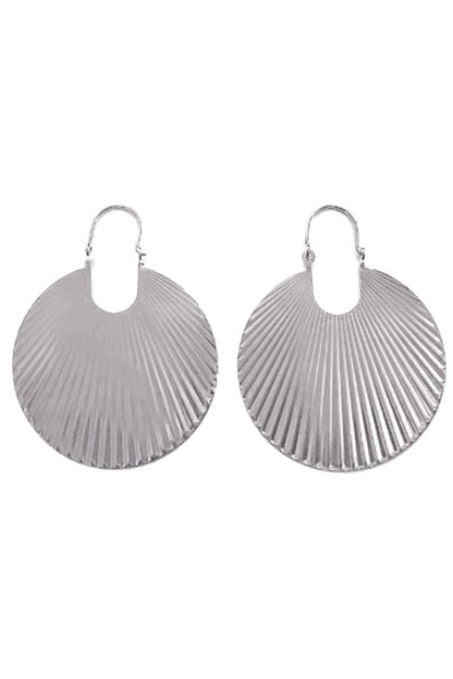 PARIS FAN SILVER | Grande | PICO øreringe med vifte